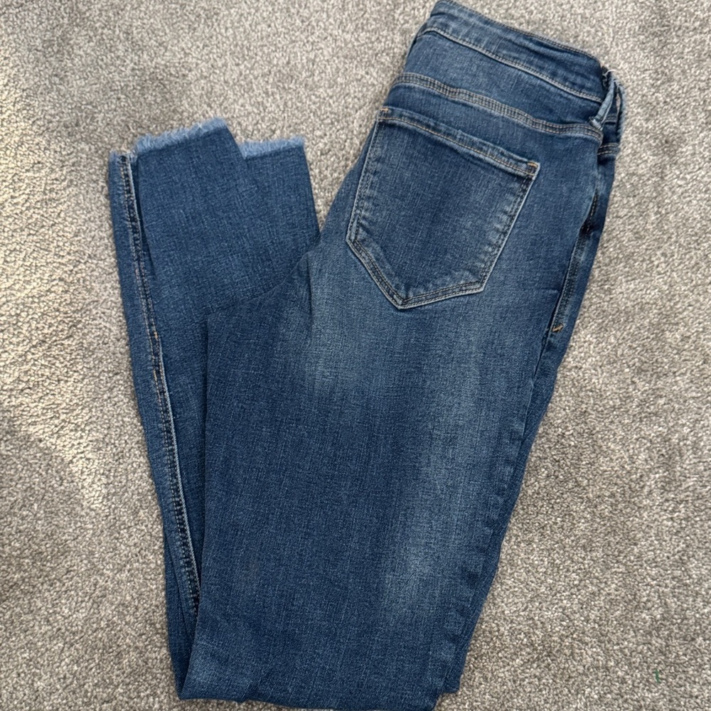 Old Navy Women's Dark Blue Skinny Jeans